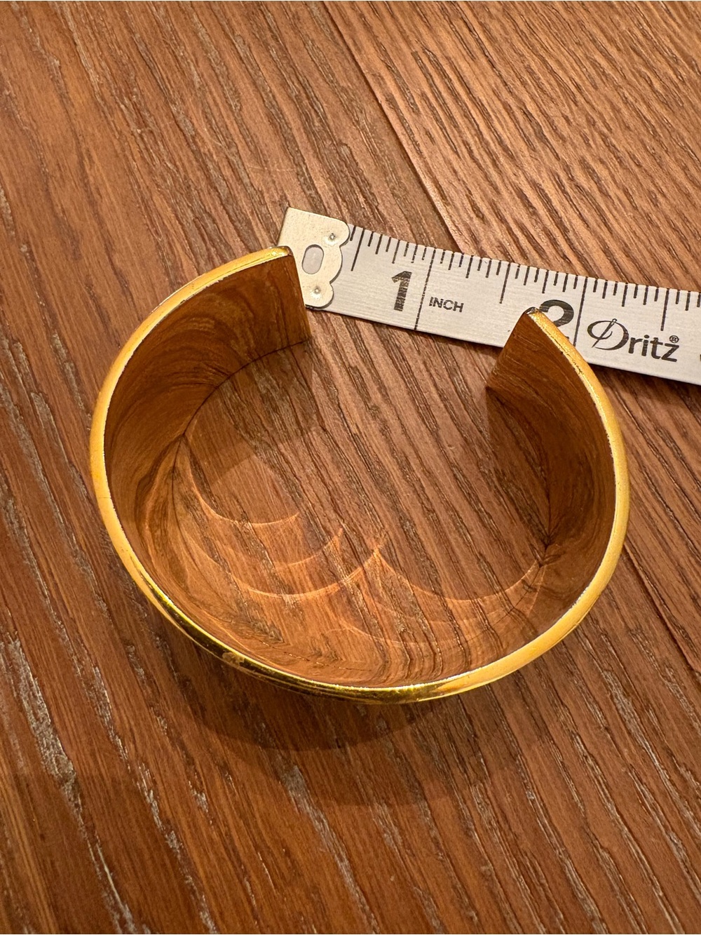 Tory Burch Gold-Tone Open Cuff Bracelet - Picture 3 of 5